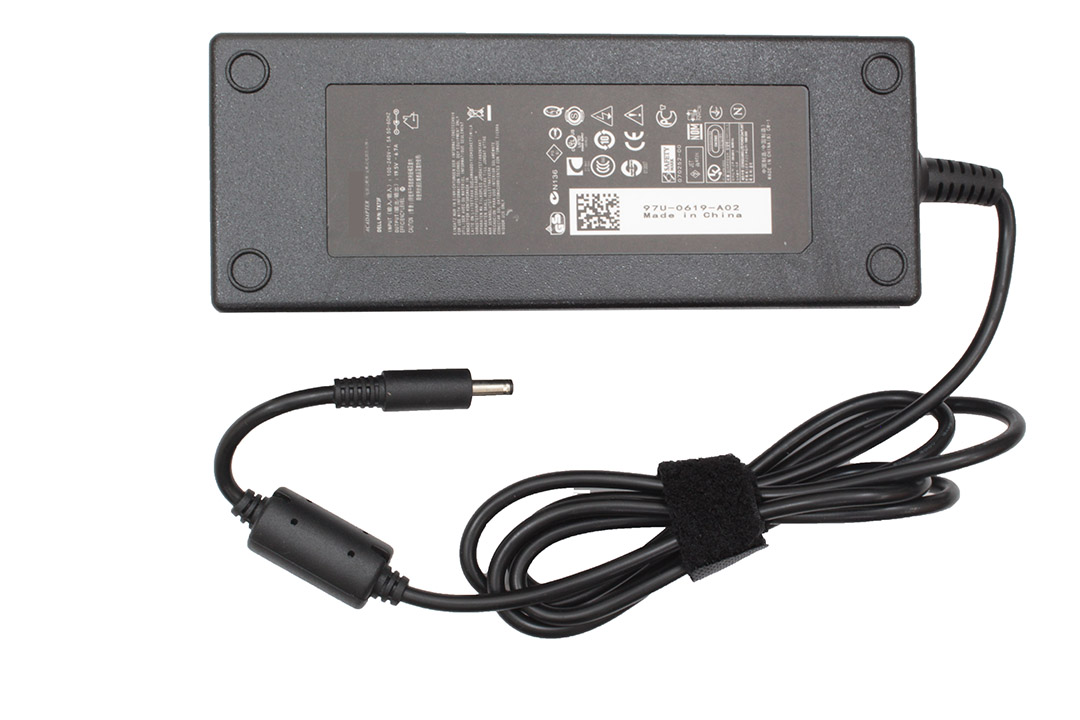 Cargador compatible con Dell 19.5V 6.7A 130W Punta: Dell Delgado pin central 4.5*3.0mm