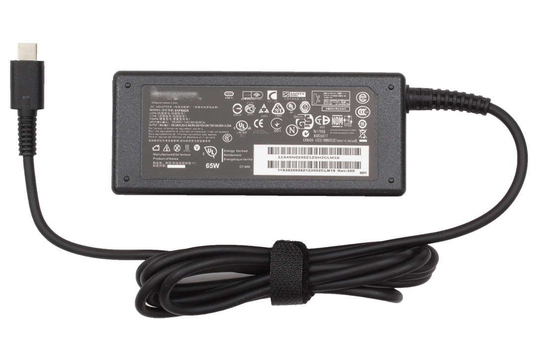 Cargador compatible con Lenovo 65W Punta: USB-C 