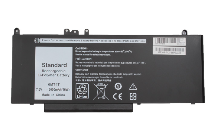 Bateria compatible con Dell e5470 6MT4T