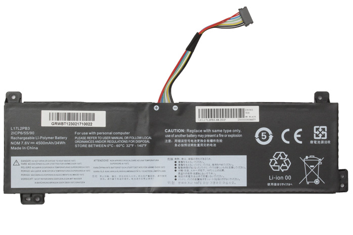 Bateria compatible con Lenovo L17L2PB3